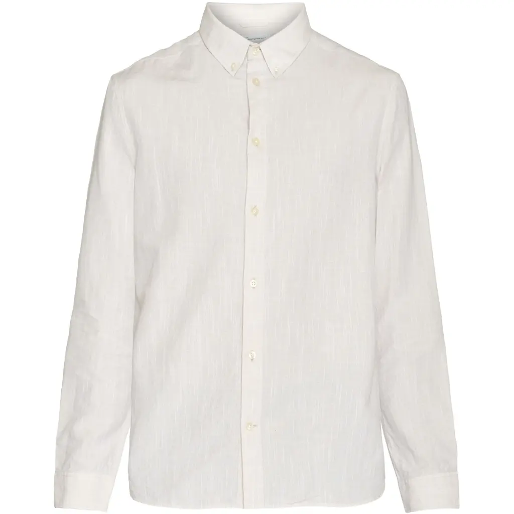 Leinenhemd KnowledgeCotton Apparel Gots Vegan