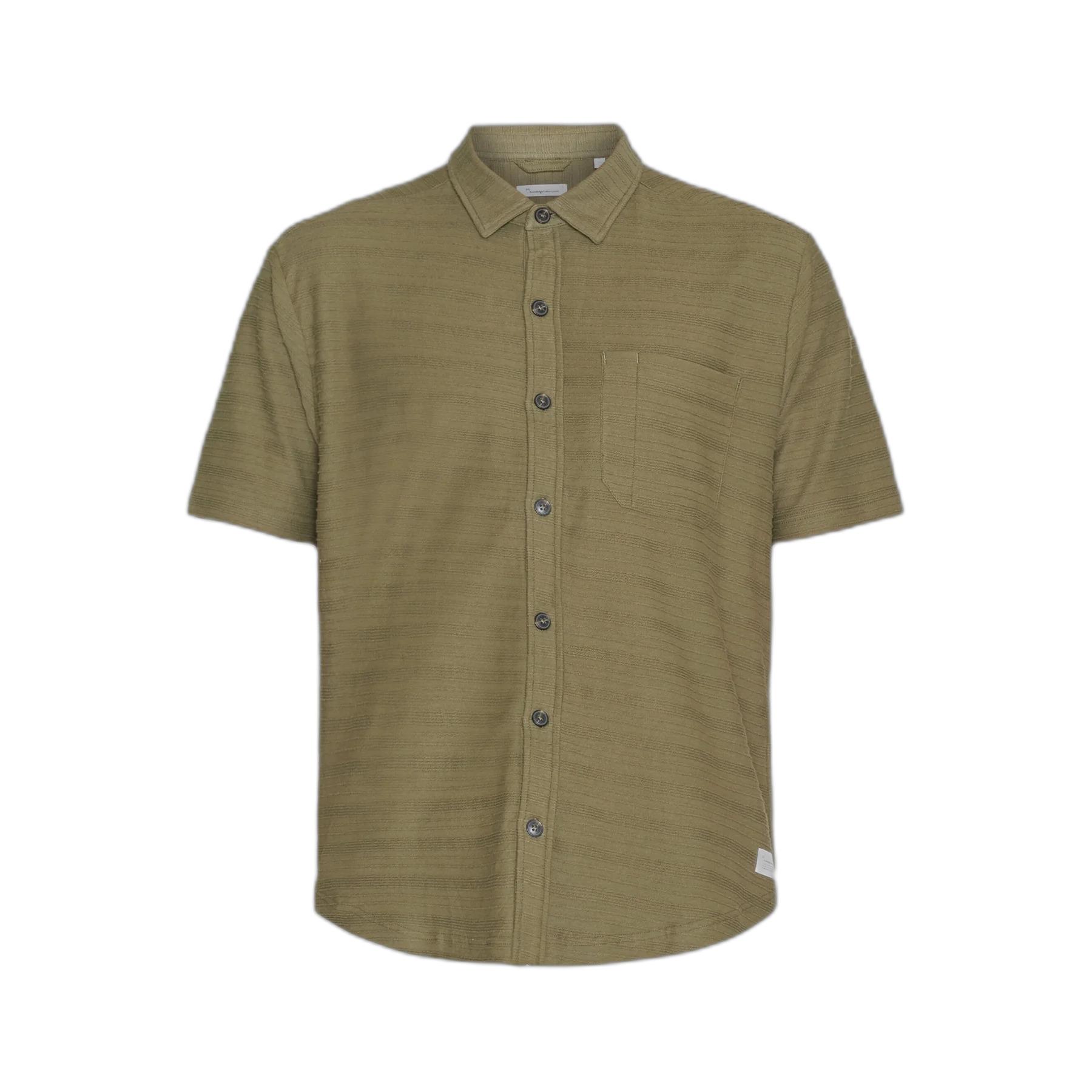 5715356274795 - Lockere gestreifte Baumwollbluse KnowledgeCotton Apparel