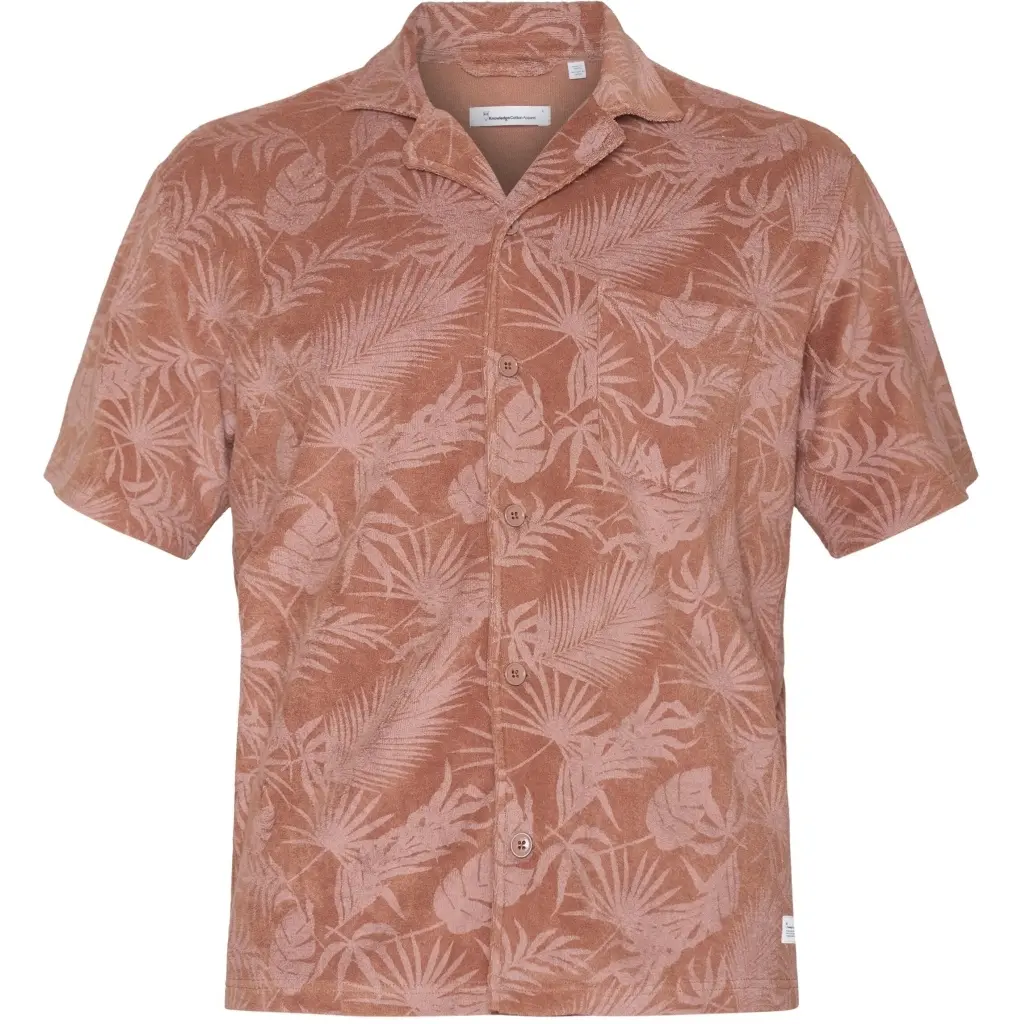 Terryhemd KnowledgeCotton Apparel Gots Vegan Loose fit
