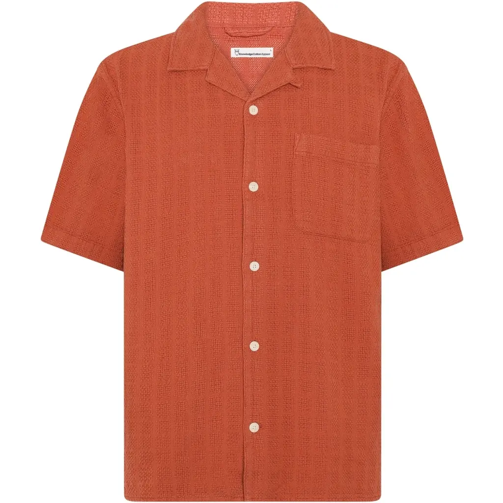 Image of Strukturierte Hemd KnowledgeCotton Apparel