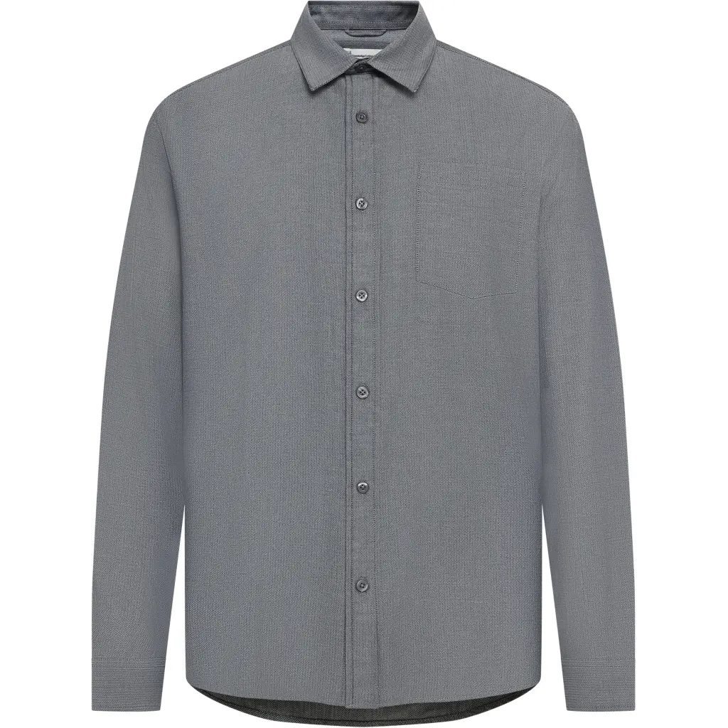 Langarmshirt KnowledgeCotton Apparel Dune