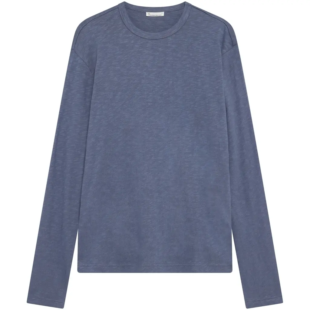 Langarm-T-Shirt KnowledgeCotton Apparel