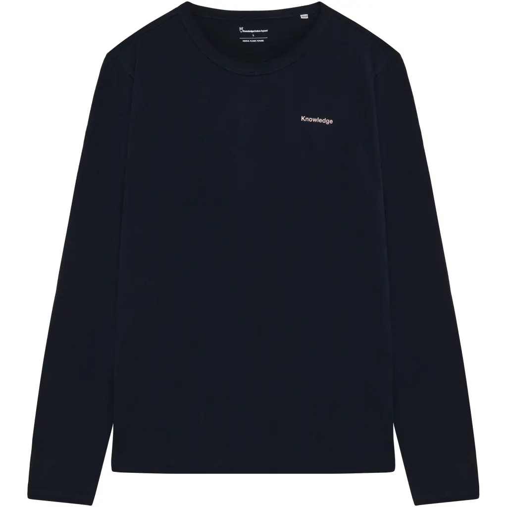 Langarm-T-Shirt KnowledgeCotton Apparel