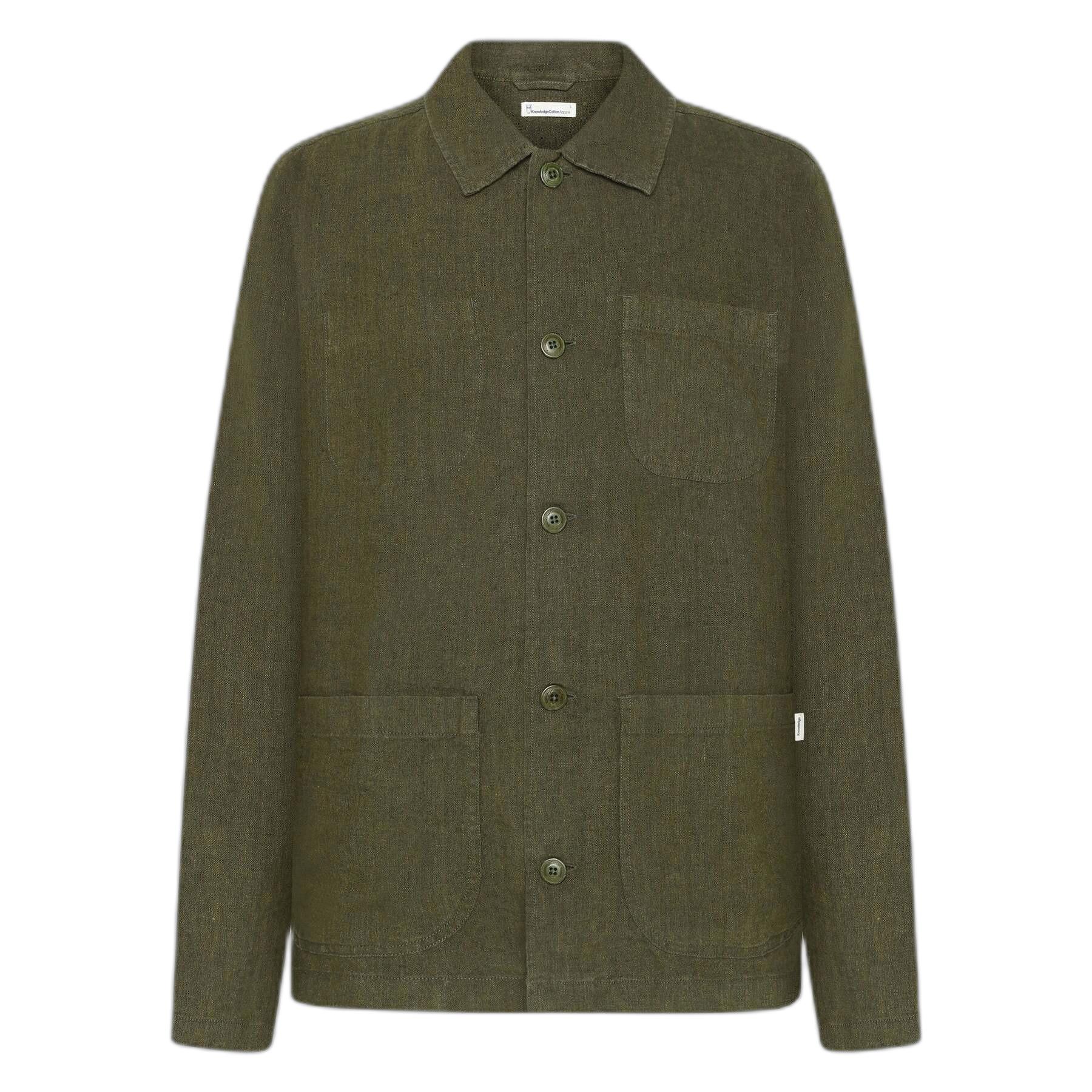 5715356109493 - Leinenhemd KnowledgeCotton Apparel