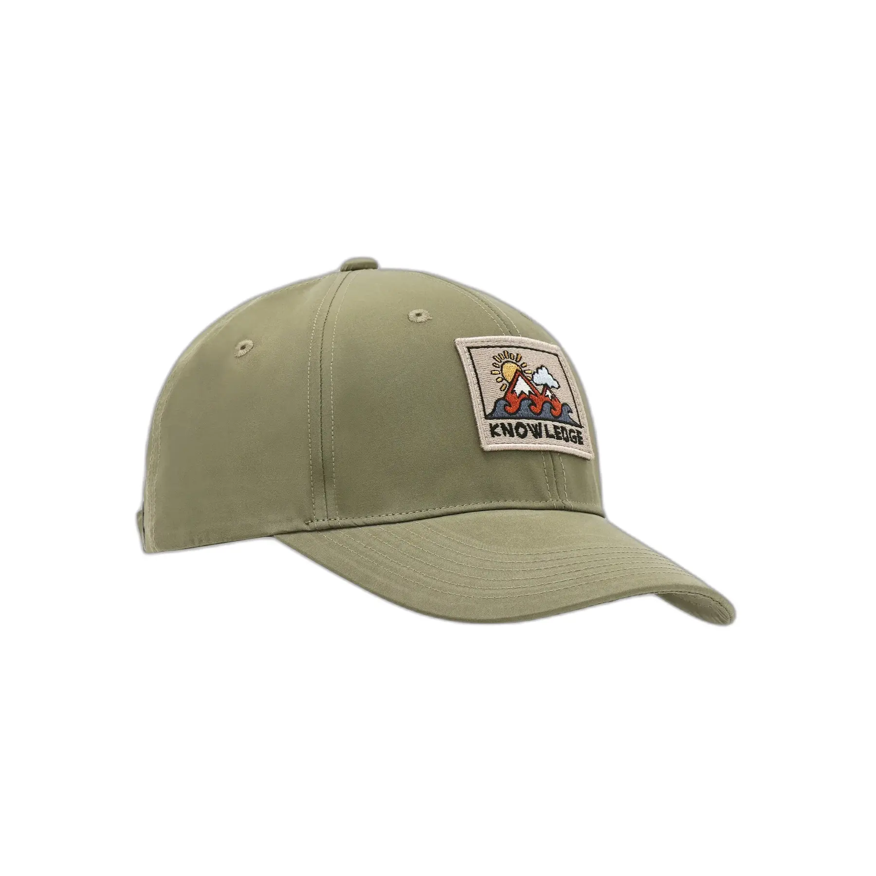 Trucker-Cap mit Badge KnowledgeCotton Apparel Vent canvas 200