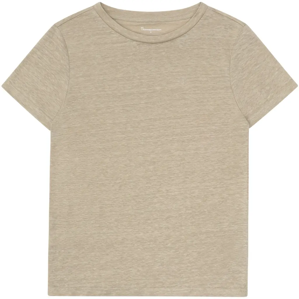 Women's T-shirt KnowledgeCotton Apparel Linen
