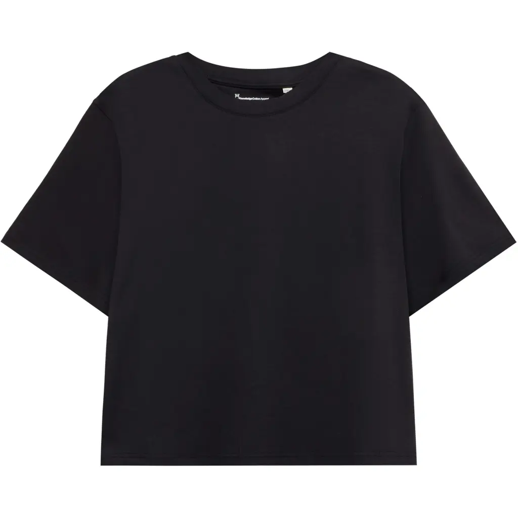 Gemütliches mercerisierte T-Shirt Damen KnowledgeCotton Apparel