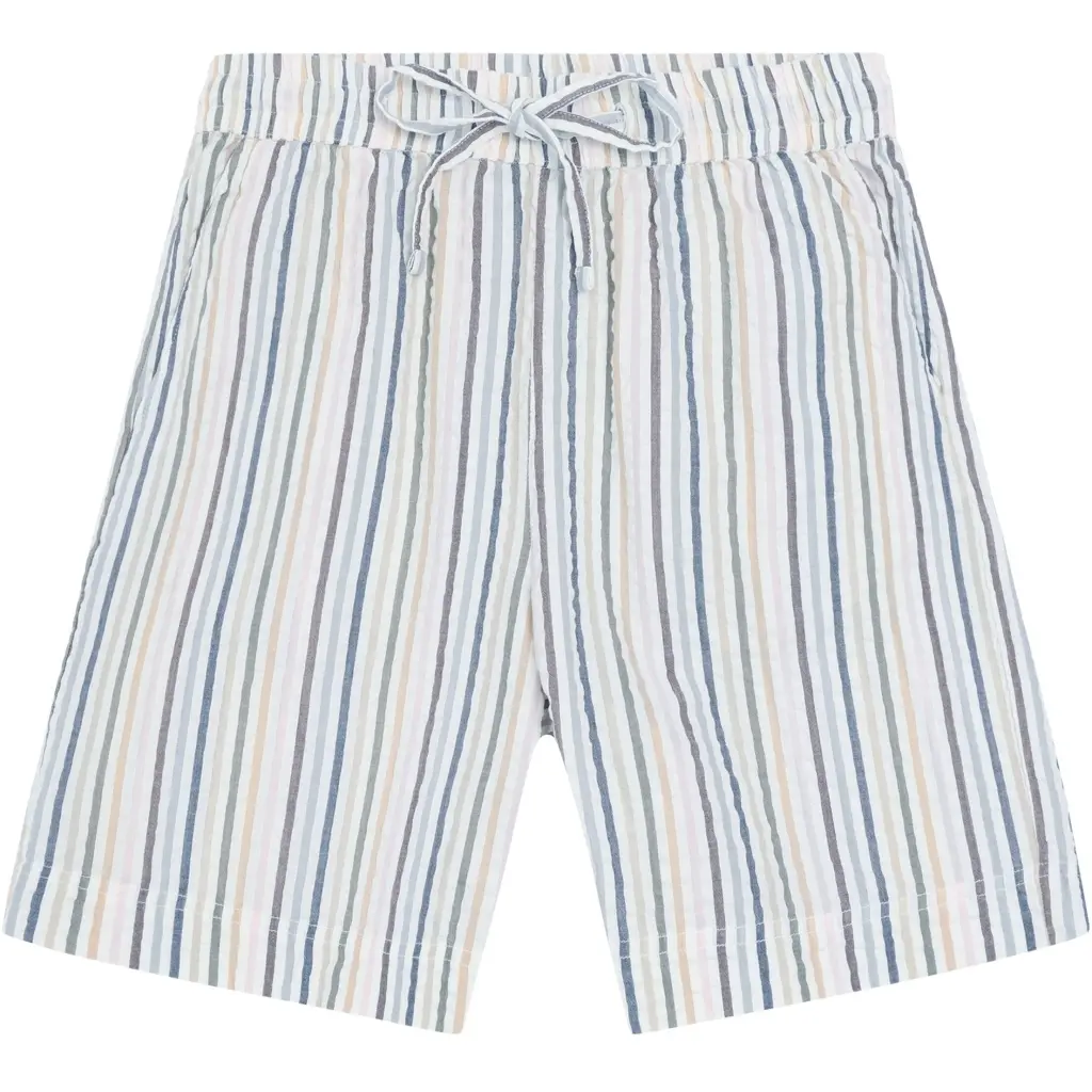Short Large In Seersucker Damen KnowledgeCotton Apparel Posey