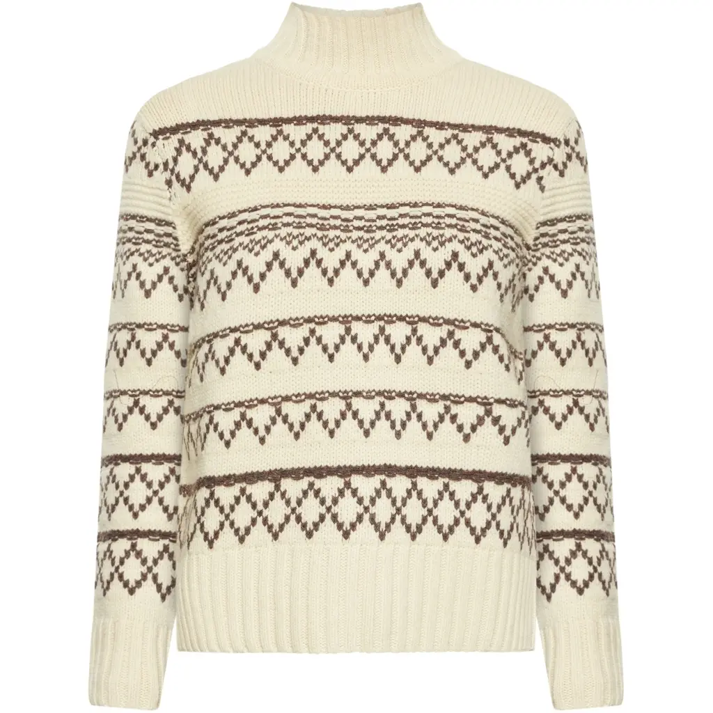 Rollkragenpullover Damen KnowledgeCotton Apparel