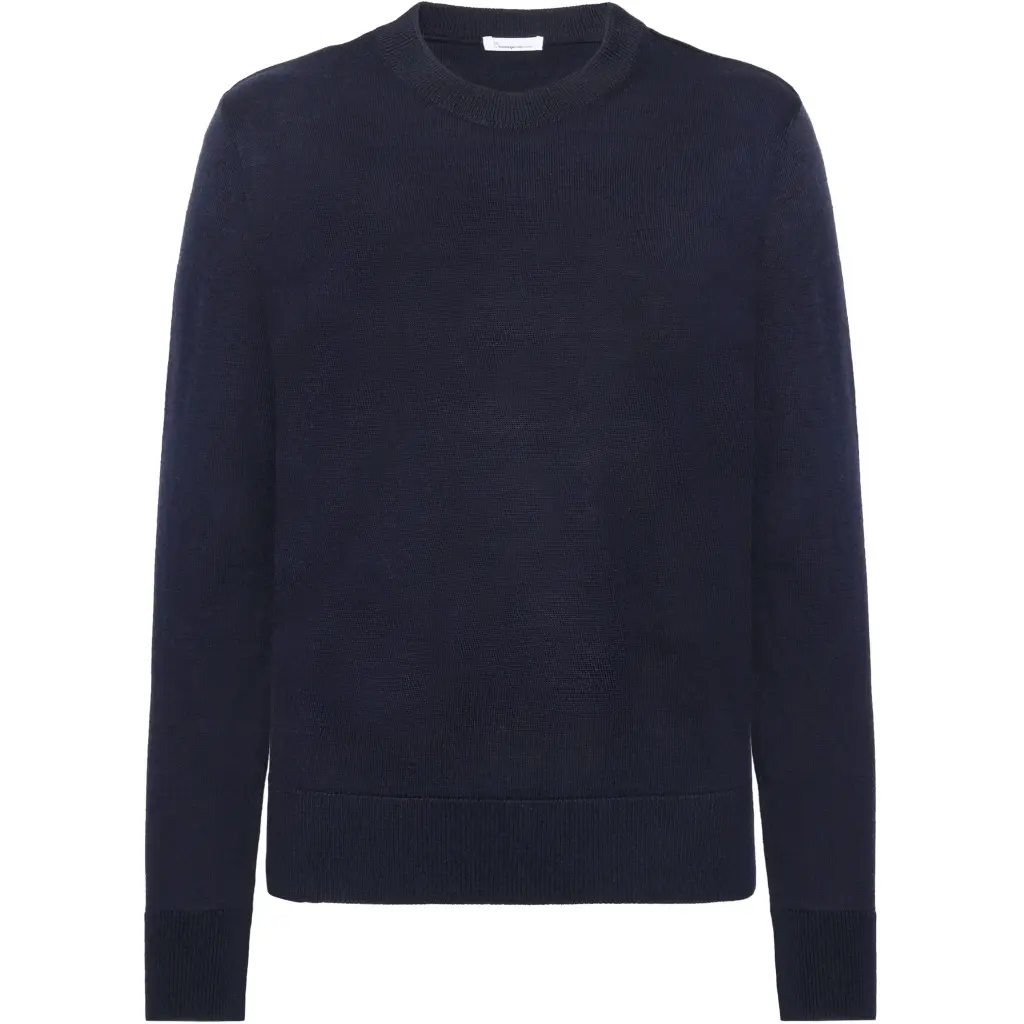 Merino Col Pull voor Dames KnowledgeCotton Apparel