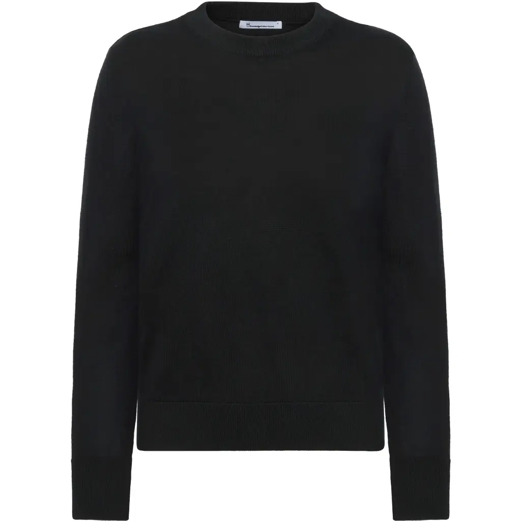 Merino Col Pull voor Dames KnowledgeCotton Apparel