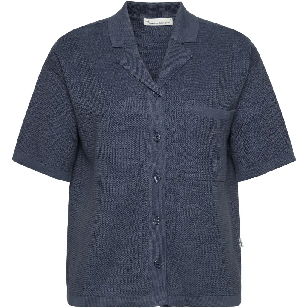 Chemisier Femme KnowledgeCotton Apparel Gots Vegan