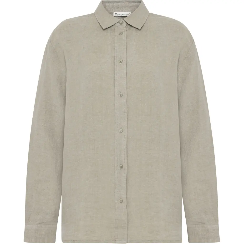 Camicia da donna a maniche lunghe  Loose Linen