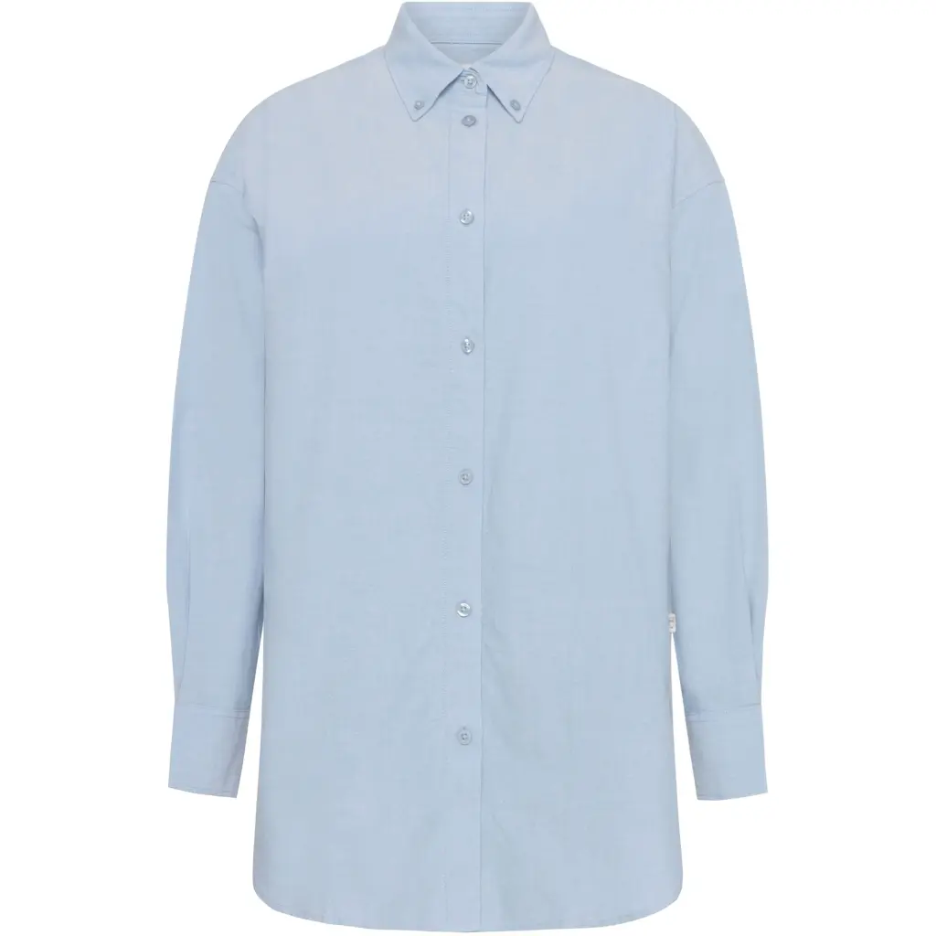 Langarm-Bluse Damen KnowledgeCotton Apparel