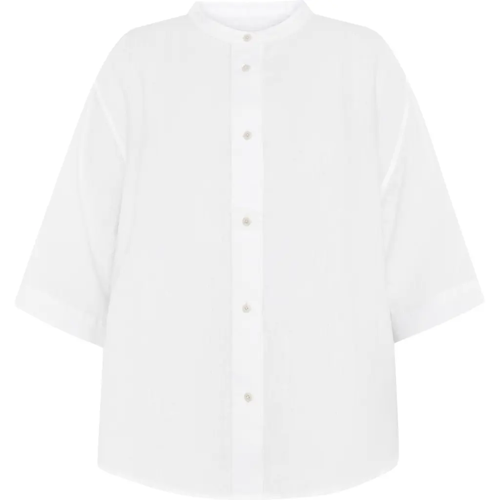 Damenbluse KnowledgeCotton Apparel Organic Linen GOTS/Vegan