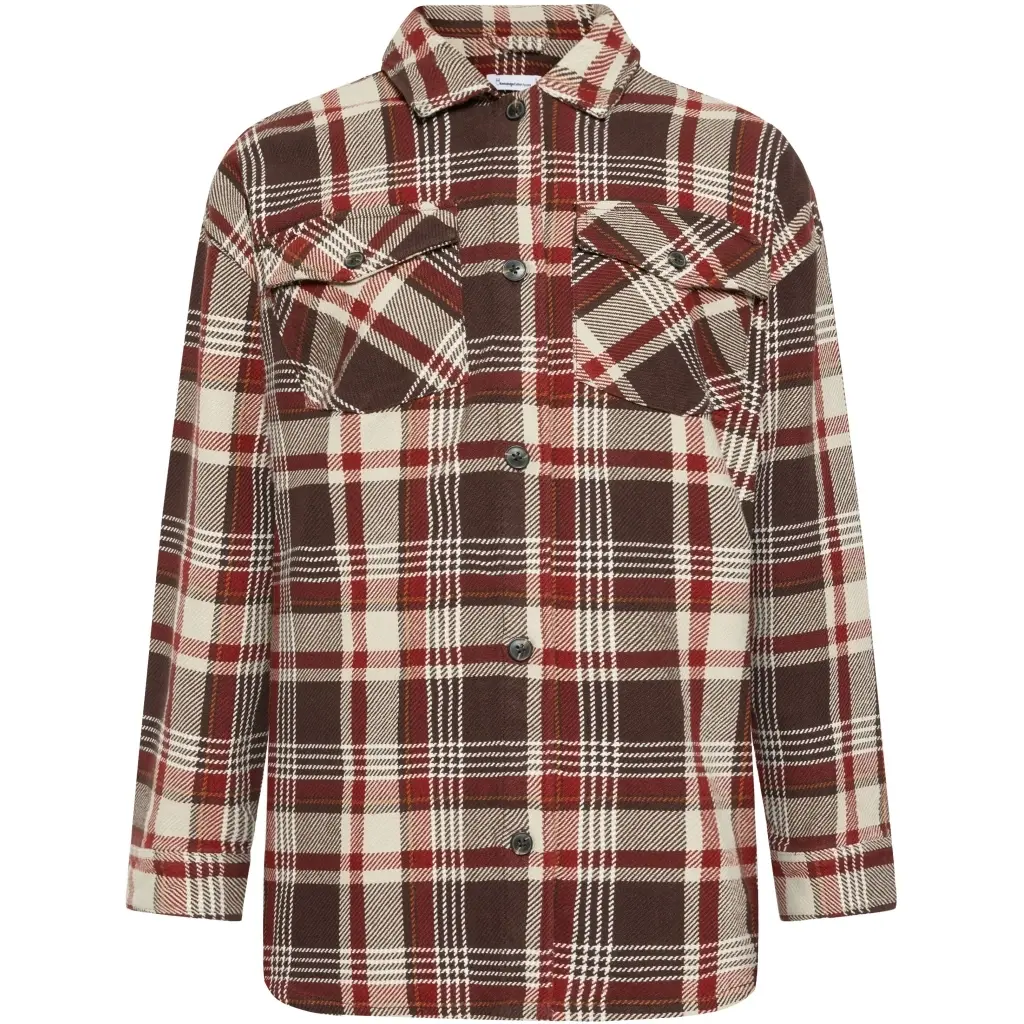 Surchemise Manches Longues Femme KnowledgeCotton Apparel Heavy