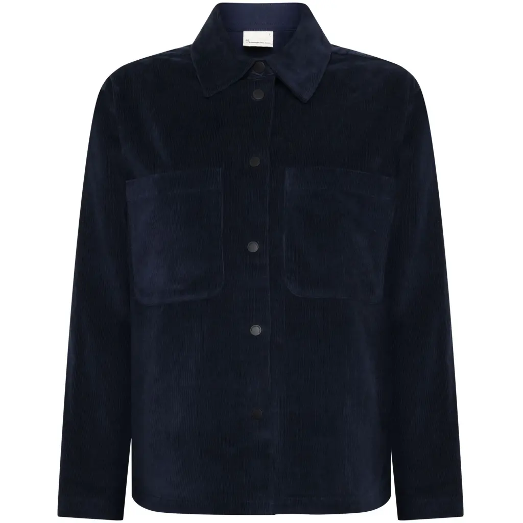 Surchemise En Velours CôTelé Femme KnowledgeCotton Apparel