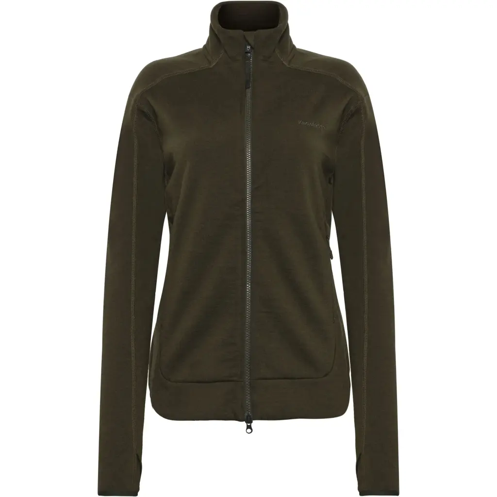 Fleece mit Reißverschluss für Damen KnowledgeCotton Apparel Dynamic
