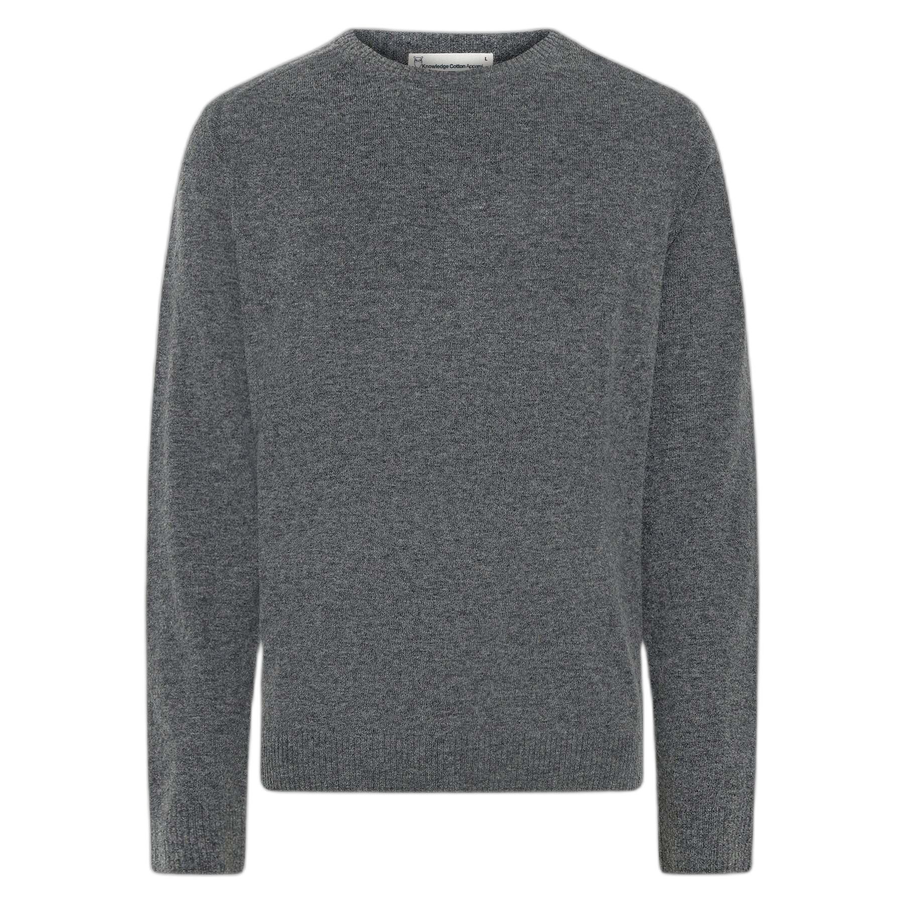 5715356001551 - Rundhals-Pullover aus Schafwolle KnowledgeCotton Apparel