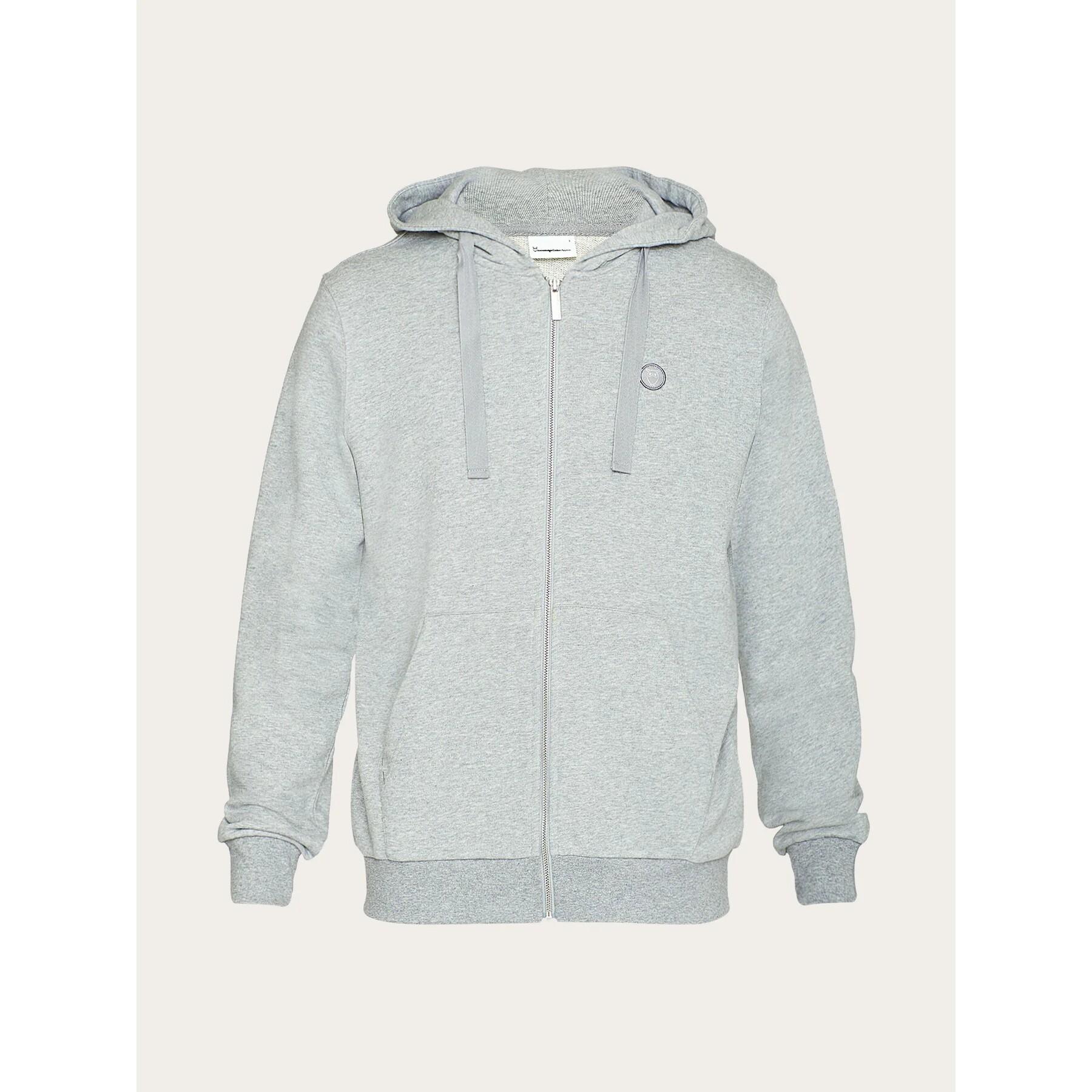 5715356098636 - Hoodie mit Reißverschluss und Känguru-Badge ASK