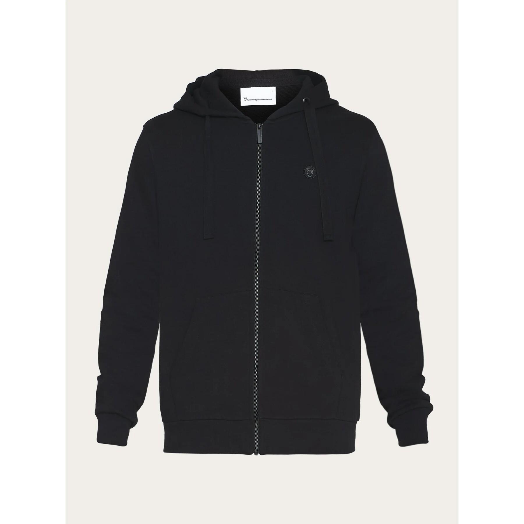 5715356098834 - Hoodie mit Reißverschluss und Känguru-Badge ASK