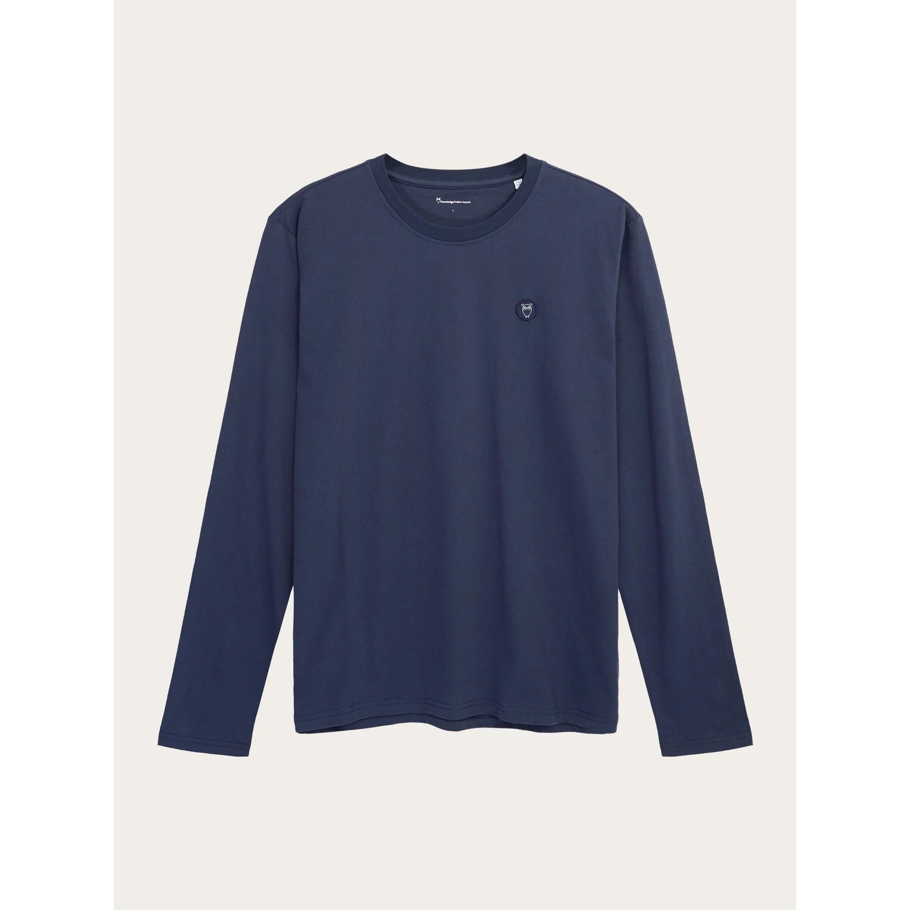 5715356025311 - - Badge Long Sleeve - Longsleeve Gr L blau
