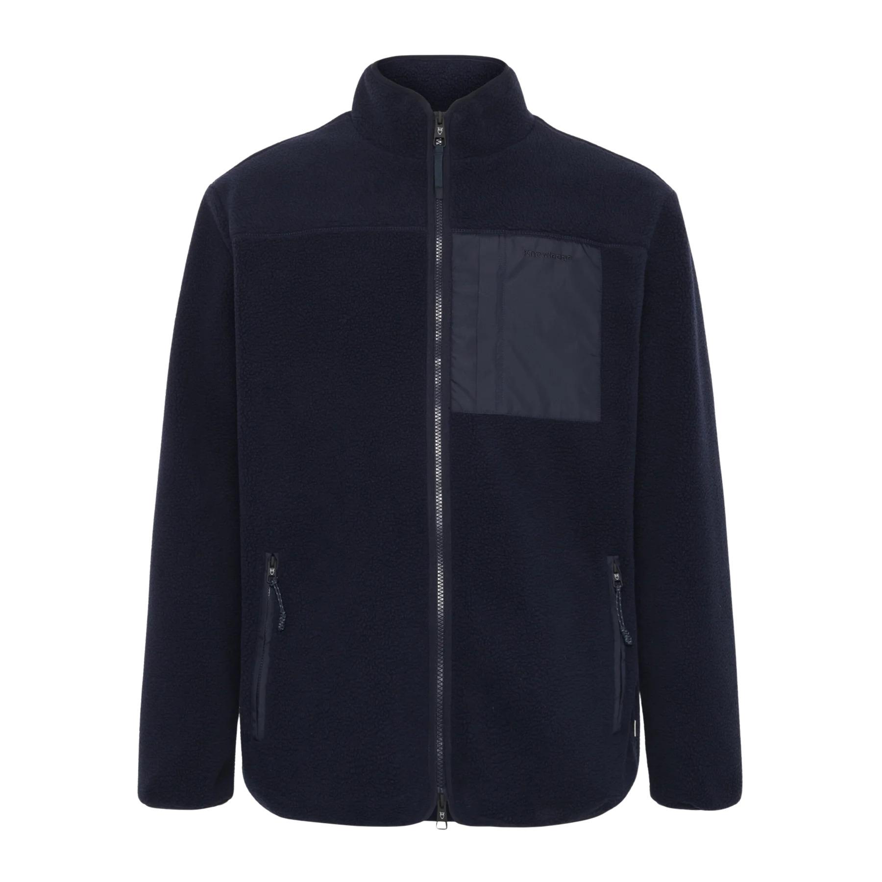 5715356376482 - Übergröße Reißverschlussjacke KnowledgeCotton Apparel