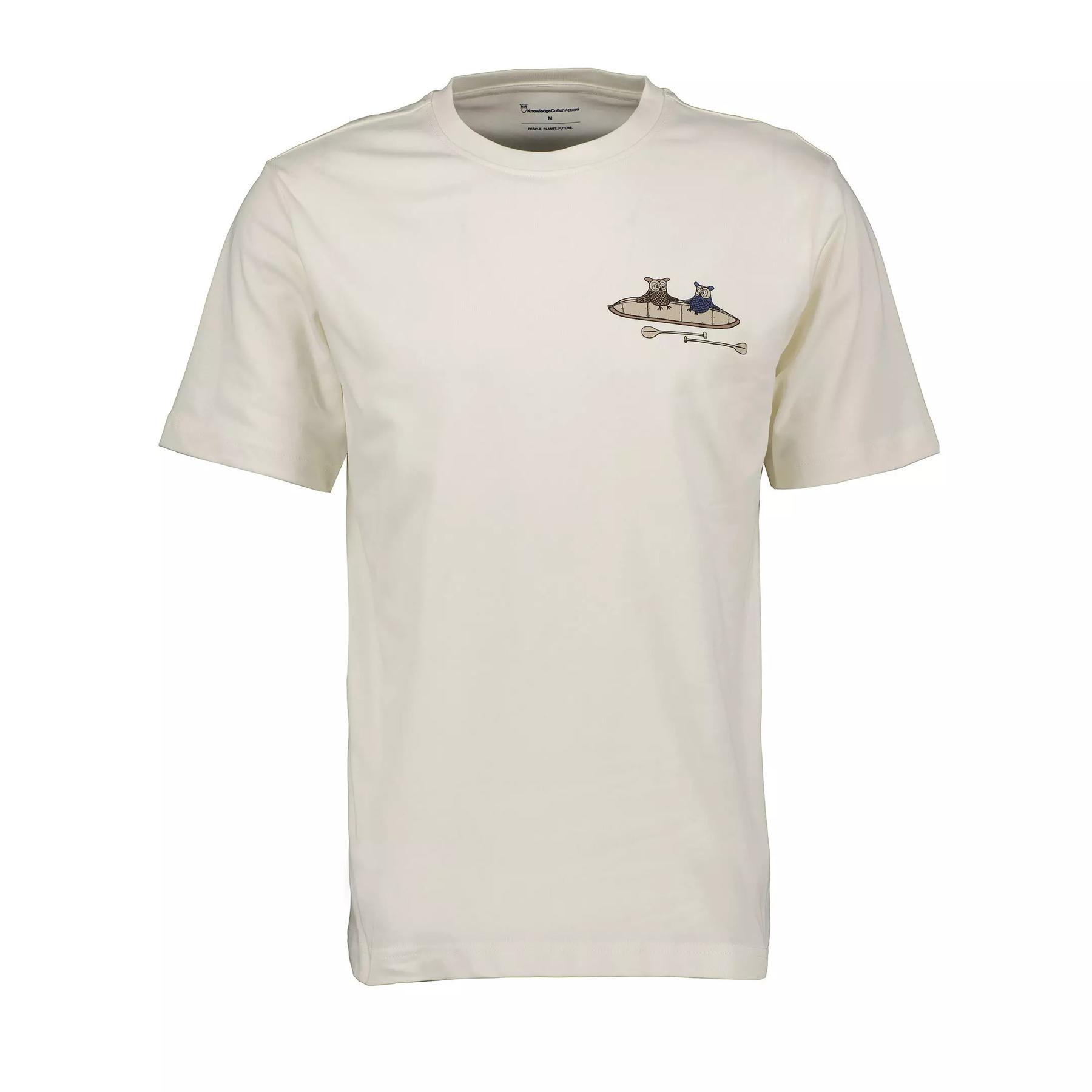 5715356397142 - Reguläres T-Shirt mit herabfallenden Schultern KnowledgeCotton Apparel