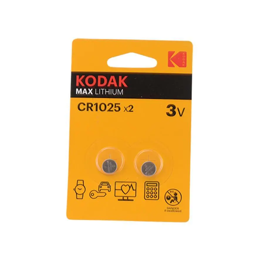 Velo Store - UK Batteries Kodak Lithium Cr1025 (x2) | Extra 10% off with Subscription, Postage £16.79 to UK Fedex.