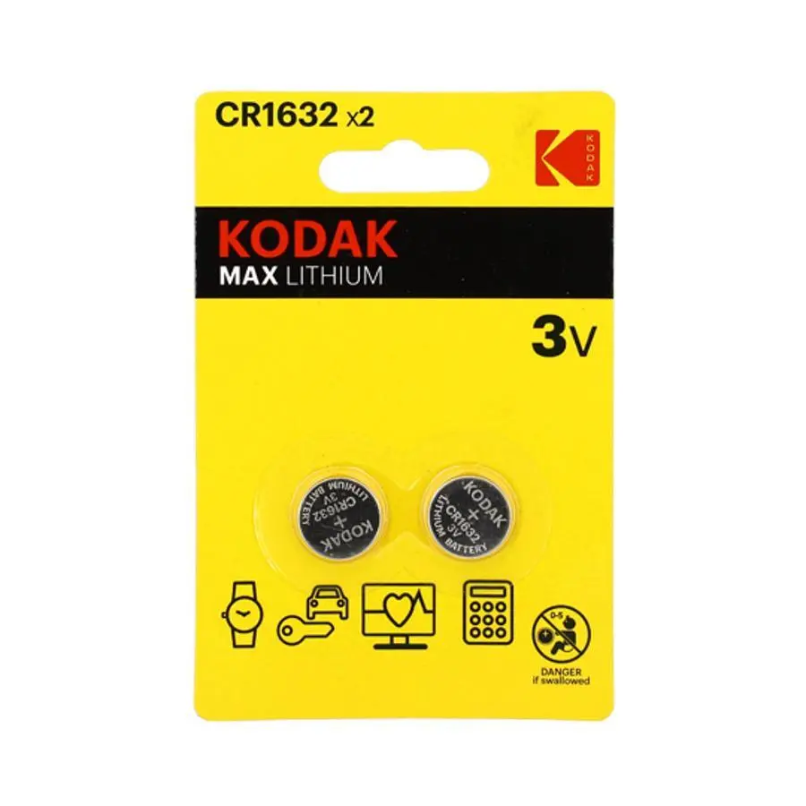 Velo Store - UK Batteries Kodak Lithium Cr1632 (x2) | Extra 10% off with Subscription, Postage £16.79 to UK Fedex.