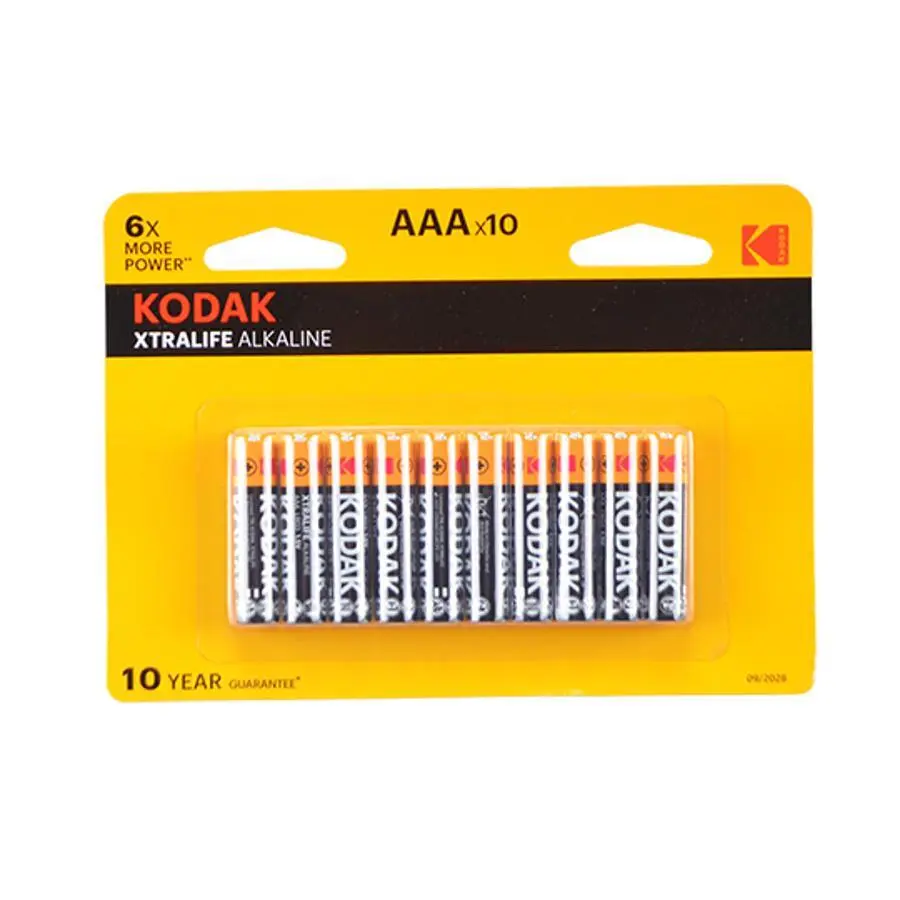 Velo Store - UK Batteries Kodak Lr03 AAA Xtralife Alkaline (x10) | Extra 10% off with Subscription, Postage £16.79 to UK Fedex.