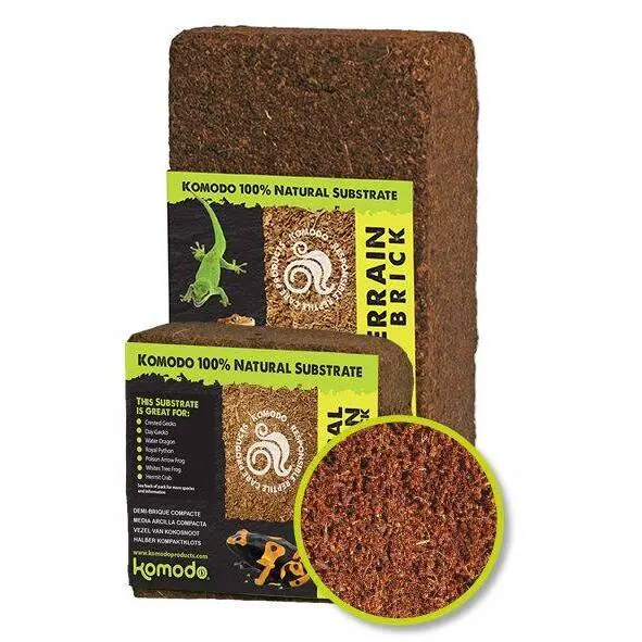 Comparer les prix de Susbstrat Komodo Tropical Terrain Compact
