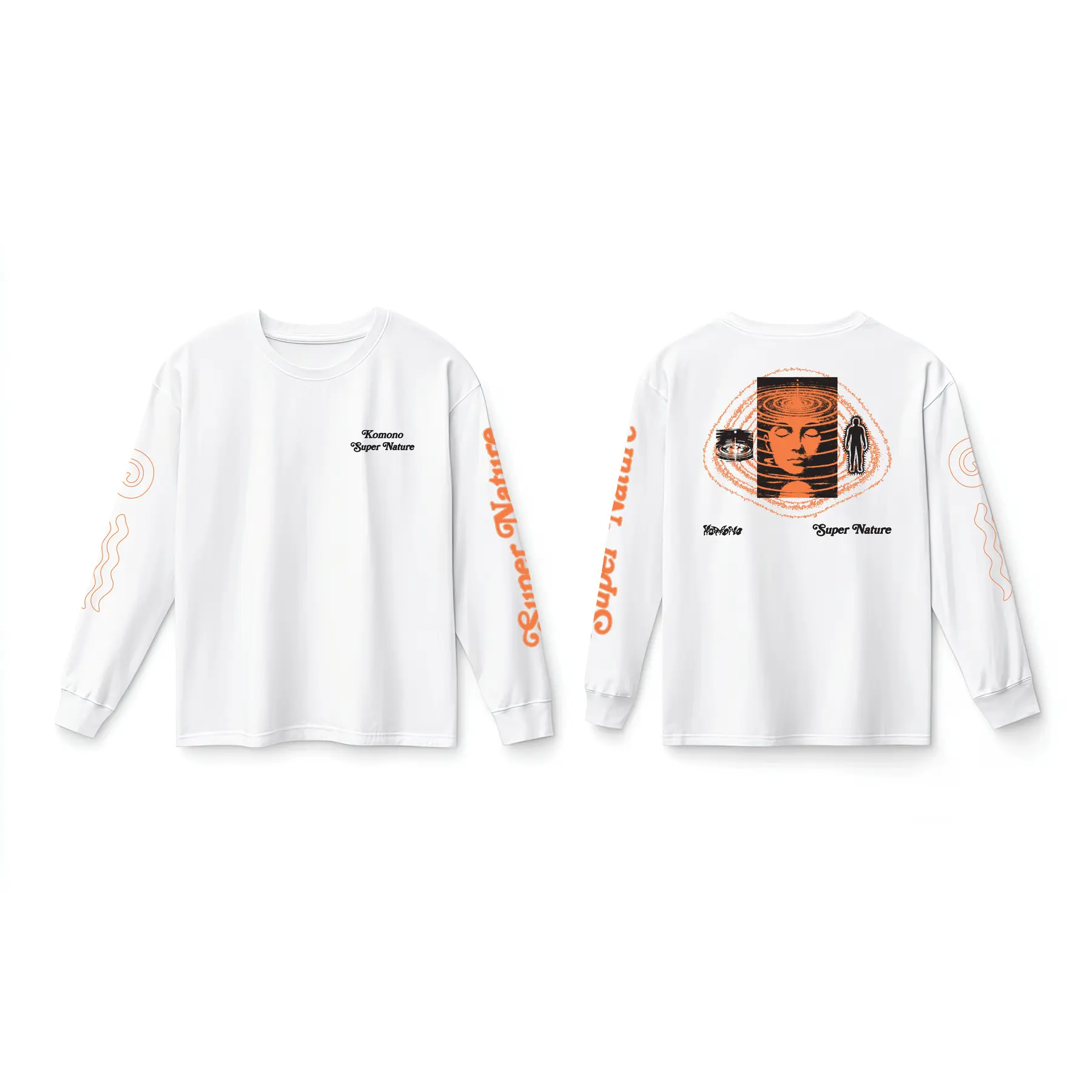 Langarm-T-Shirt Komono Ripples