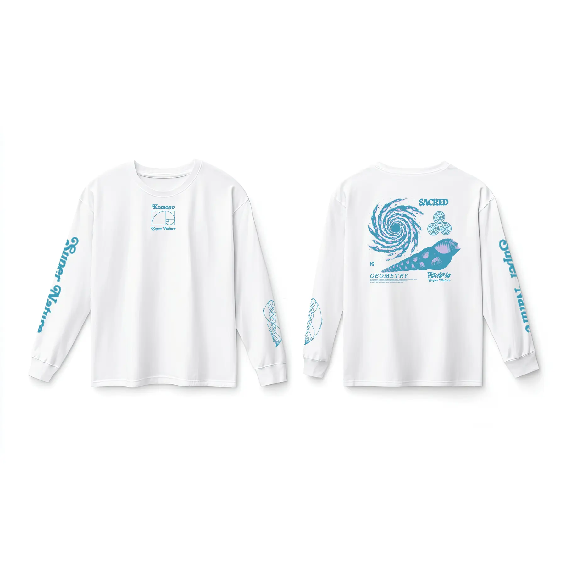 Langarm-T-Shirt Komono Turritella