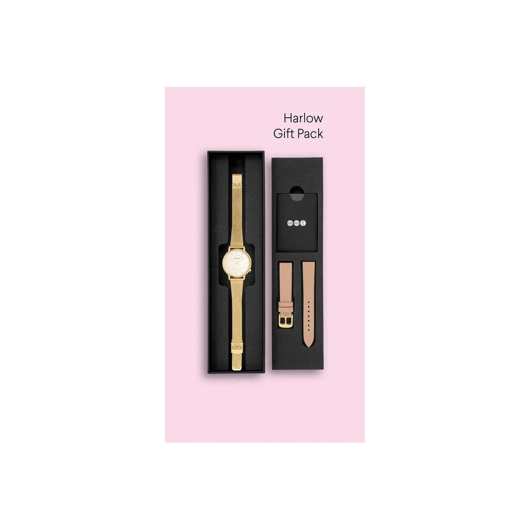 Uhren- und Armband-Set Komono Harlow