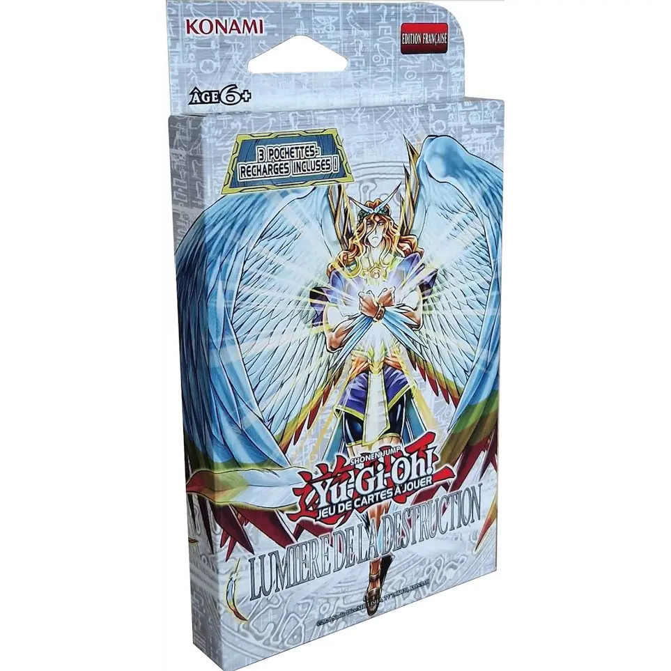 4012927186947 - Kartenspiele Yu-Gi-Oh! JCC - Pack de 3 Boosters de réimpression Lumière de la Destruction