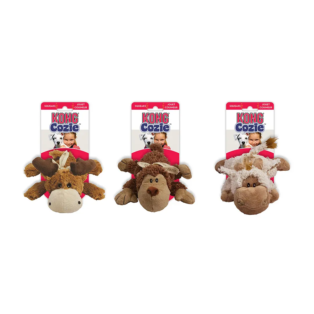 Peluche pour chien Kong Cozie Naturals 5x14x18 cm