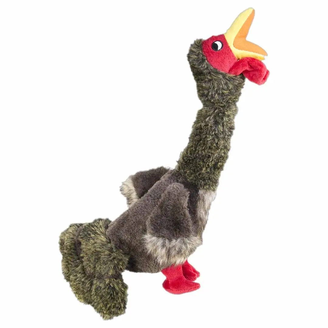 Peluche pour chien Kong Shakers honkers turkey L