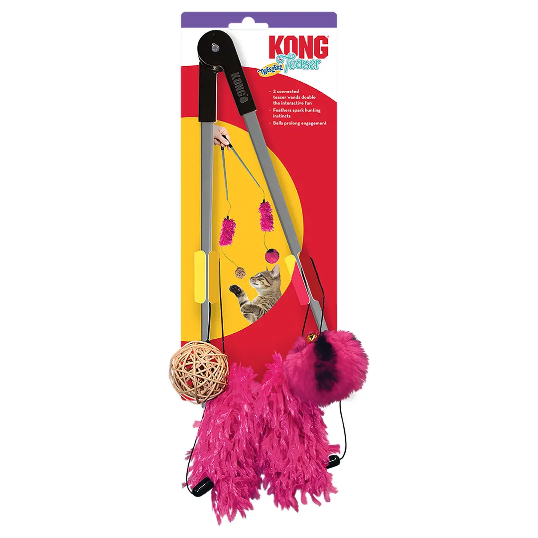 Jouet pour chat Kong Teaser Tweezerz