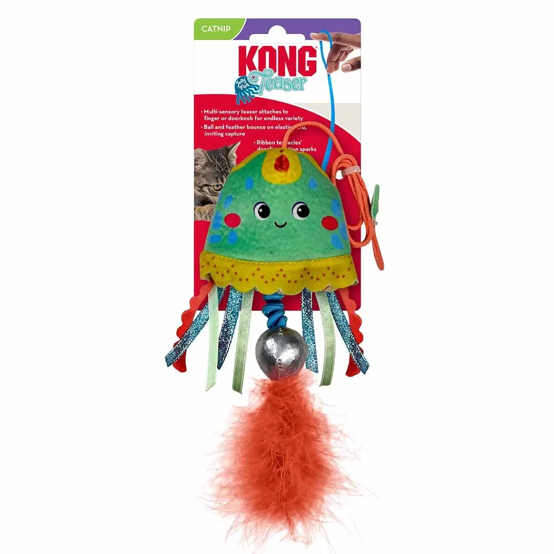 Jouet pour chat Kong Teaser Jellyfish
