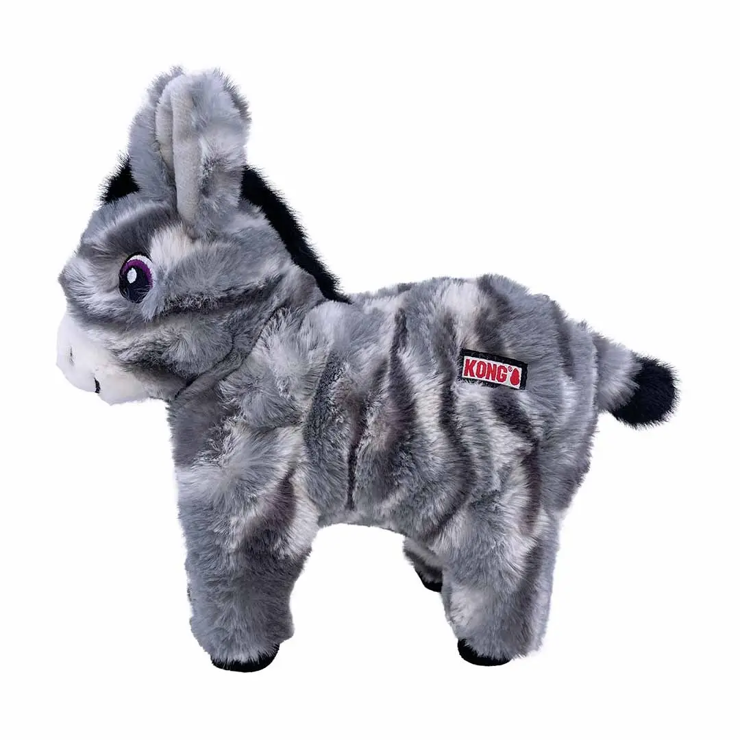 Peluche pour chien Kong Low Stuff Donkey Stripes