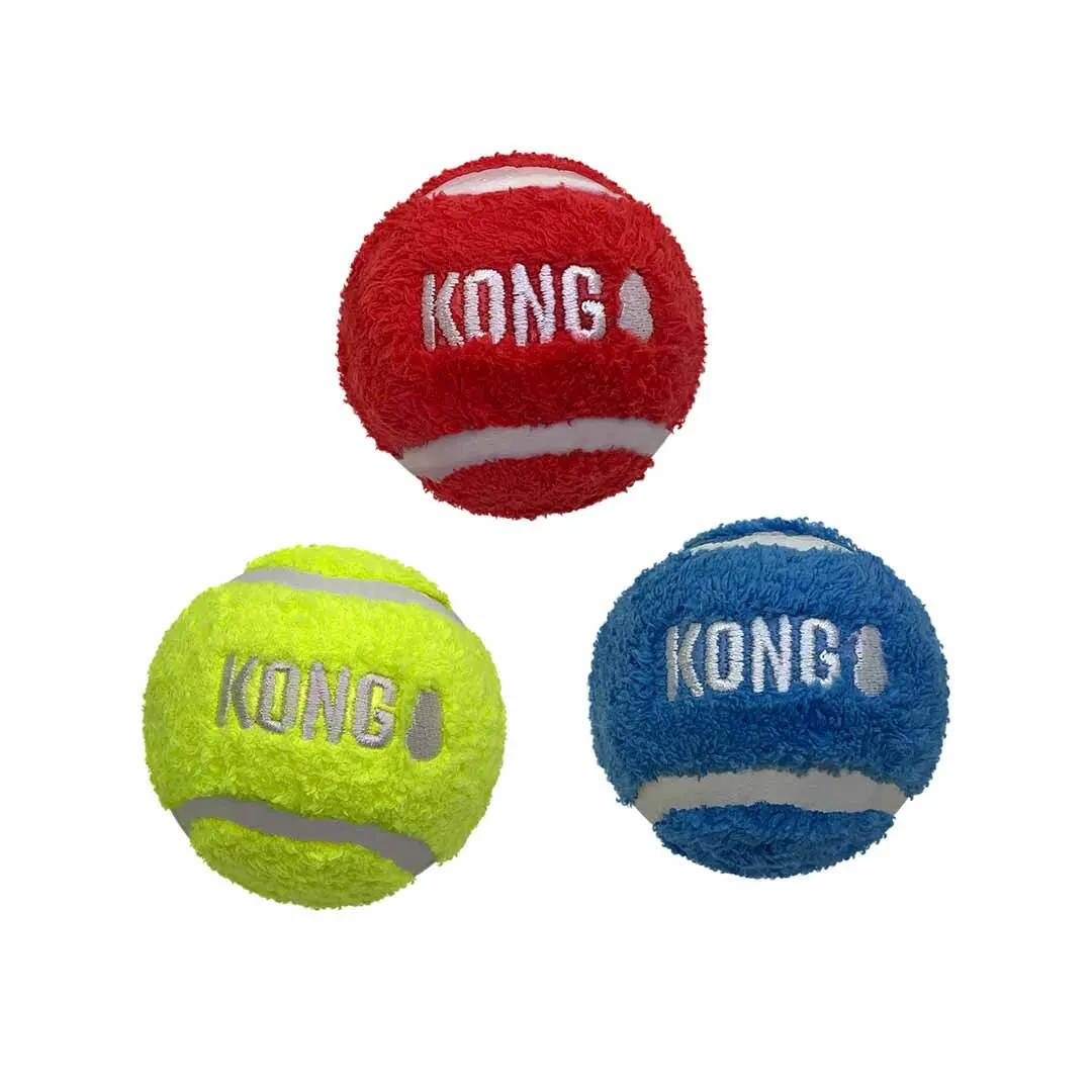 Softies balle pour chien Kong Sport 3st 5x5x5 cm
