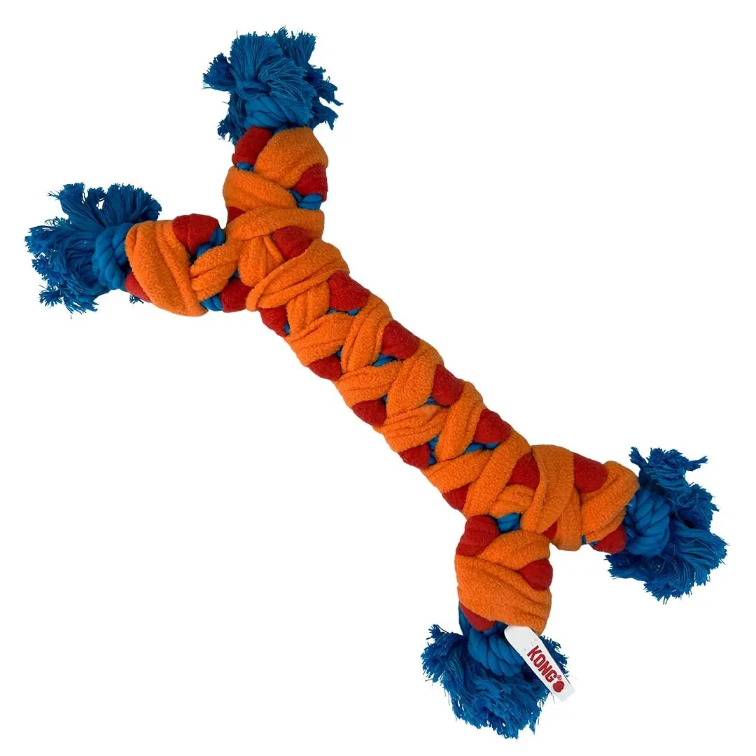 Jouet pour chien corde Kong Rally Bone