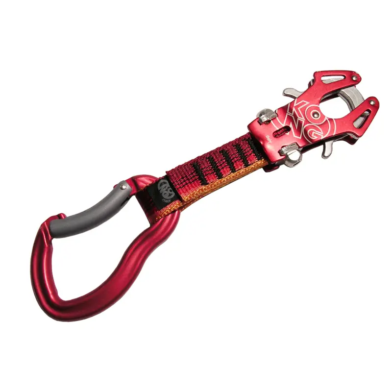 Klettersteigset mit Karabiner Kong Express