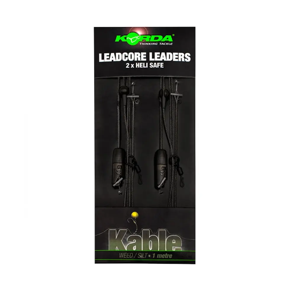 Vordere Reihe Korda Leadcore Leader Heli Safe (x2)