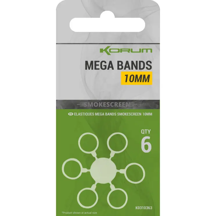 Köder aufhängen Korum Mega Bands (x10)