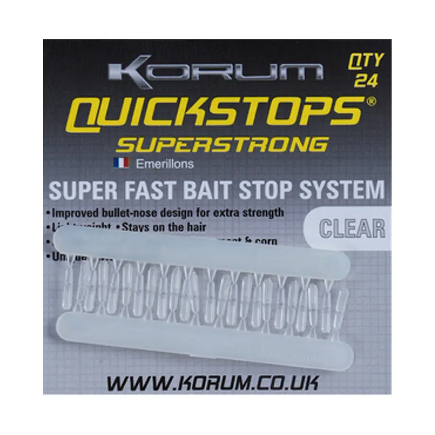 Wirbel Korum Quickstops (x5)