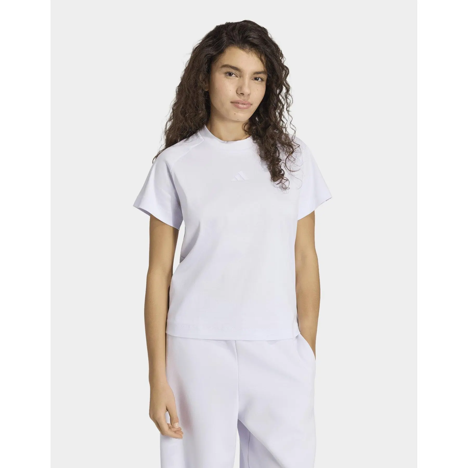 Damen T-Shirt adidas Soft Lux