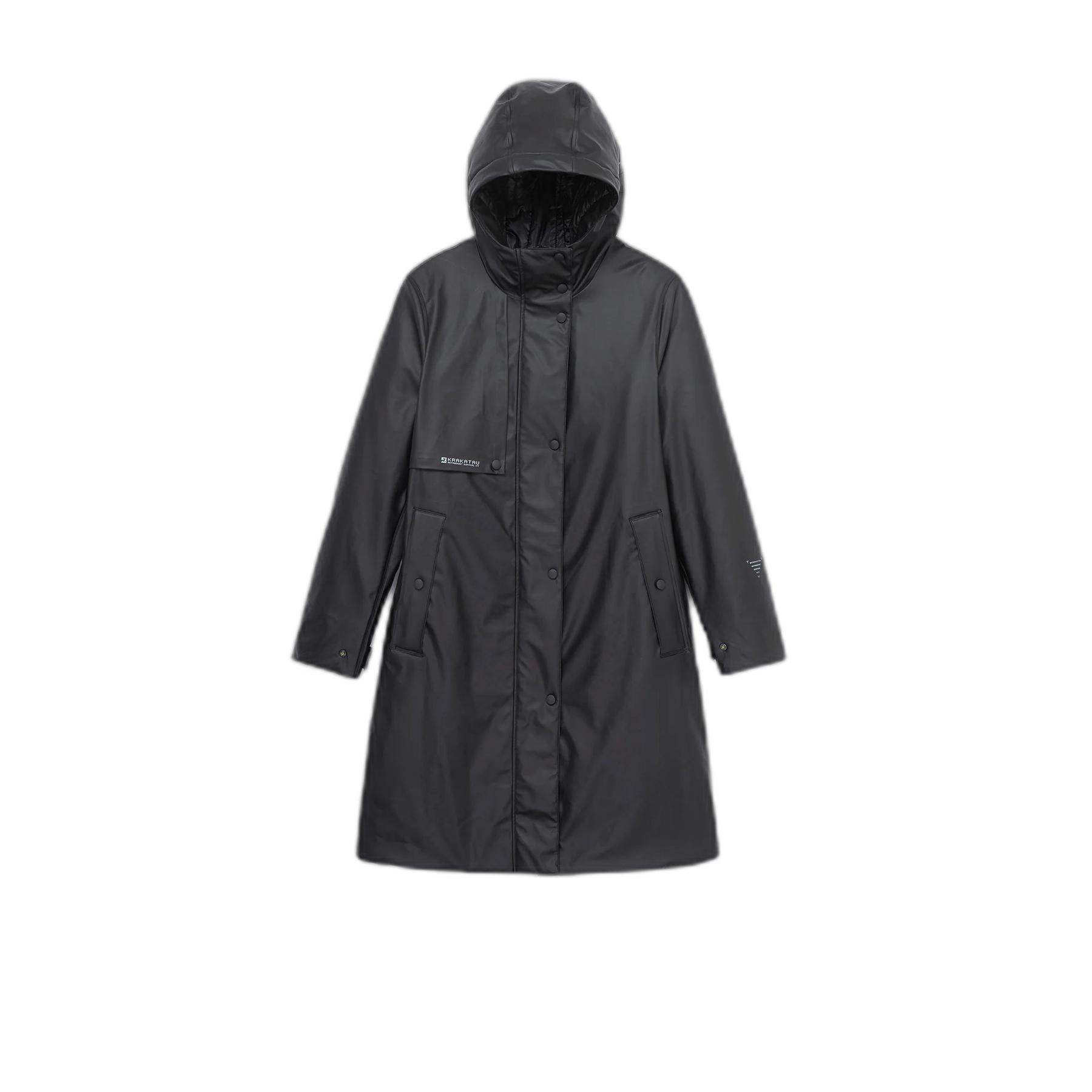 8719961123643 - Damen Regenjacke mit Kapuze mit verschweißten Nähten Mentat