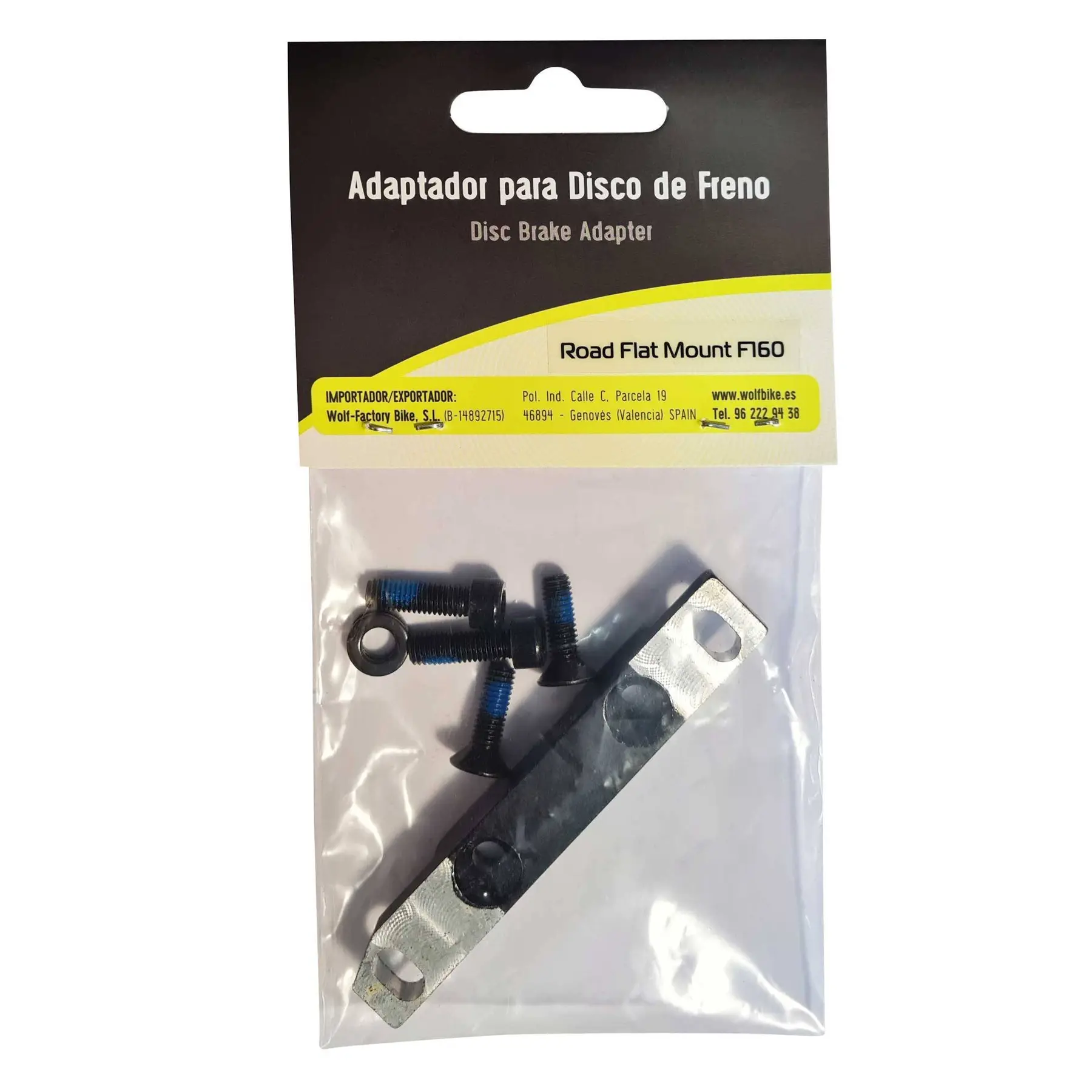 Adapter Scheibenbremse vorne Krayton Flat PM 160F